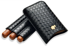 Load image into Gallery viewer, 2-3 Tubes Cigars Holder &amp; Mini Humidor With Gift Box