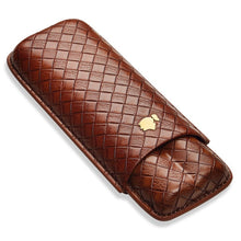 Load image into Gallery viewer, 2-3 Tubes Cigars Holder &amp; Mini Humidor With Gift Box