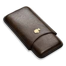 Load image into Gallery viewer, 2-3 Tubes Cigars Holder &amp; Mini Humidor With Gift Box