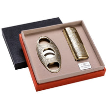 Load image into Gallery viewer, Cigar cutter &amp; Lighter set
